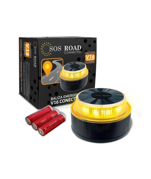 SOS ROAD V16 Connected  Luz de emergencia homologada - 1