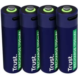 Pack Pilas TRUST 4AA Recargables - 1