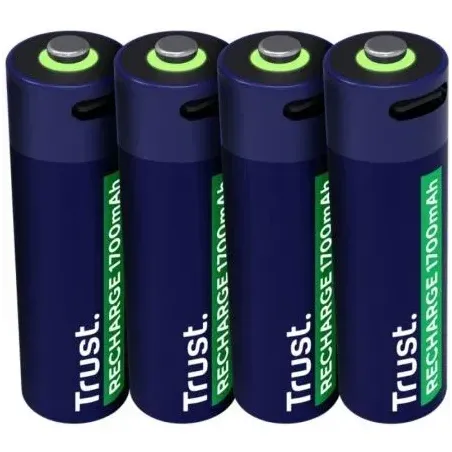 Pack Pilas TRUST 4AA Recargables - 1