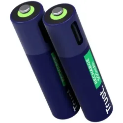 Pack Pilas TRUST 2AAA Recargables - 2