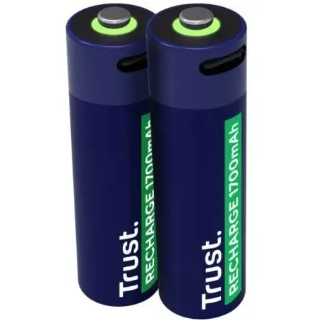 Pack Pilas TRUST 2 AA Recargables - 1