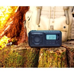 Radio Portátil BEAFON BTEC-RDS670 con manivela