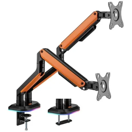 Soporte de Mesa Gaming con Contrapeso para 2 Monitores / TV Aisens DT32TSR-25