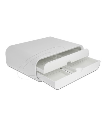 DELOCK Soporte de monitor con dos cajones - 1