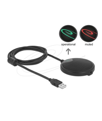 Micrófono de condensador USB omnidireccional para conferencias - 3