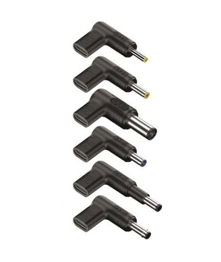 Pack 6 Clavijas para Portátil HP NGS BUD-H/ DC - USB Tipo-C