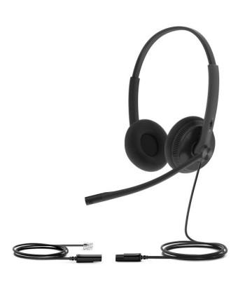 Auriculares YEALINK YHS34 Dual biaurales RJ - 1