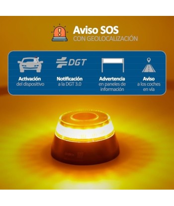 Led de emergencia baliza V16 Geolocalizada Homologada - 3