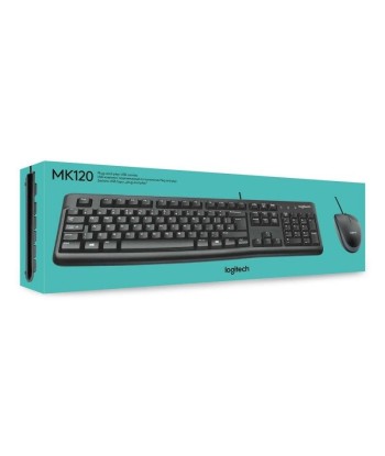 Teclado y Ratón Logitech Desktop MK120 - 5