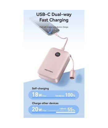 Powerbank VENTION 20000mAh FKBL0-C 22.5W - 6