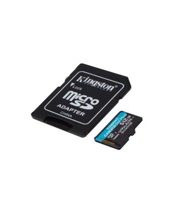Micro SD KINGSTON 512B Canvas Go Plus 200Mbs - 3