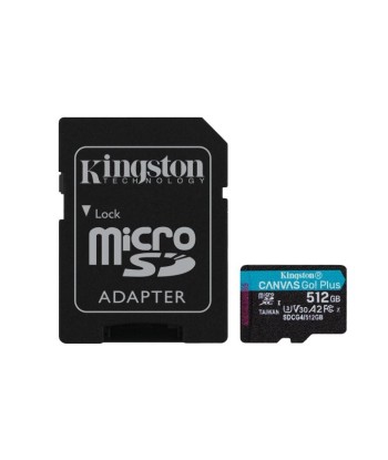 Micro SD KINGSTON 512B Canvas Go Plus 200Mbs - 4
