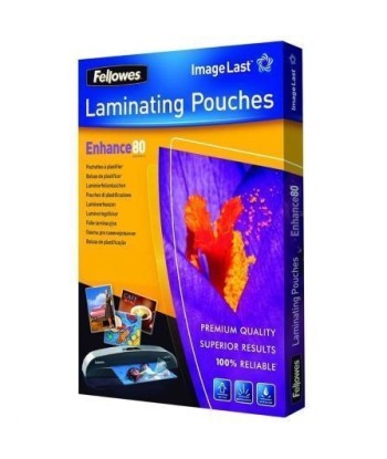 Fundas para Plastificar FELLOWES A4 80 Micras