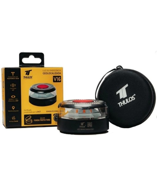 Luz baliza de emergencia para coche THULOS TH-V16-2 Homologada - 1