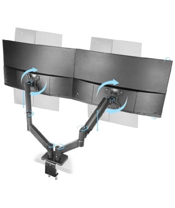 Soporte de Mesa para 2 Monitores MARS GAMING MARM-PRO2 - 4