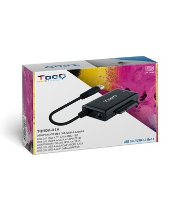 Adaptador para Discos Duros 2.5"/3.5" TOOQ TQHDA-01A - 3