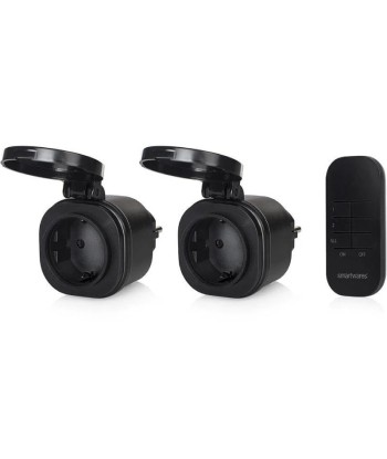 Set de Mini Enchufes para Exterior Smartwares SH4-99653 - 1