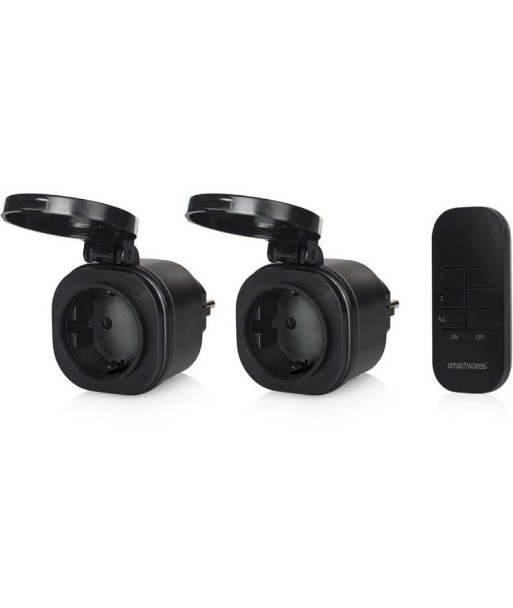 Set de Mini Enchufes para Exterior Smartwares SH4-99653 - 1