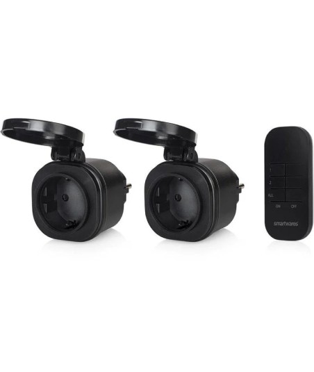 Set de Mini Enchufes para Exterior Smartwares SH4-99653 - 1