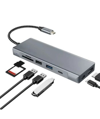Docking USB Tipo-C LEOTEC LEDS07/ Ranura SSD M.2 - 1