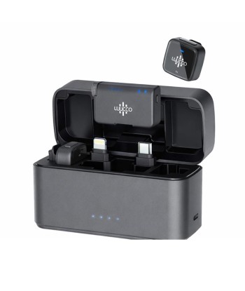LUUCCO Airmic COMBO 2 micrófonos - receptores USB C / Lightning / Cámara - 1