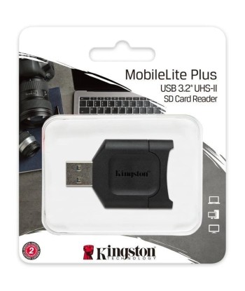Lector de Tarjetas KINGSTON MobileLite Plus SD USB 3.2 - 2