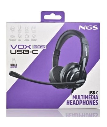 Auricular NGS VOX605 USB-C - 4