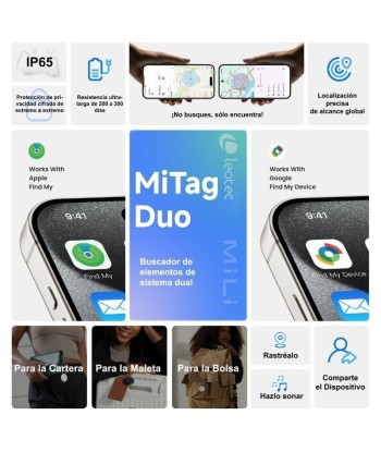 Localizador LEOTEC EasyTag Dual - 4