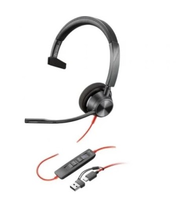 Auricular POLY Blackwire 3310 para Microsoft Teams - 1