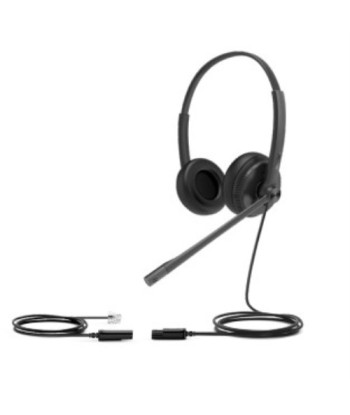 Auriculares YEALINK YHS34 Lite Dual RJ9 - 1