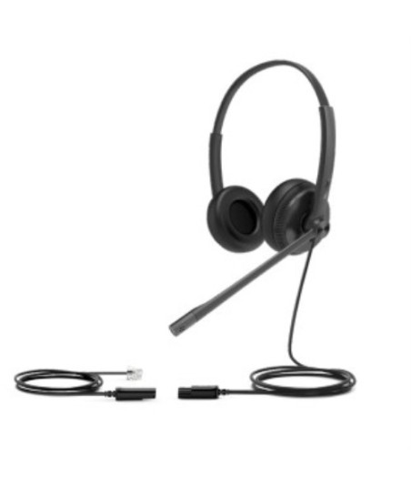 Auriculares YEALINK YHS34 Lite Dual RJ9 - 1