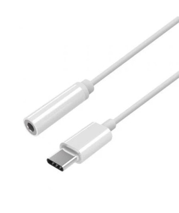 Adaptador Audio AISENS A109-0384 USB Tipo-C M a Jack 3,5 H - 1