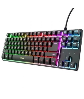 Teclado Gaming TRUST GXT833 Thado Metalico - 1