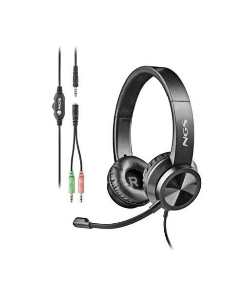 Auriculares NGS MSX 11 Pro Jack 3.5 + Adaptador - 1