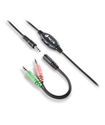 Auriculares NGS MSX 11 Pro Jack 3.5 + Adaptador - 4