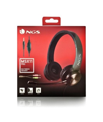 Auriculares NGS MSX 11 Pro Jack 3.5 + Adaptador - 5