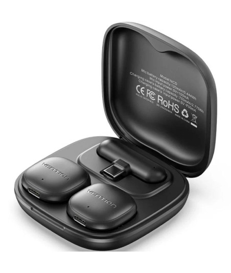 Micrófono VENTION Inalámbrico Lavalier USB Tipo-C/ Lightning - 1