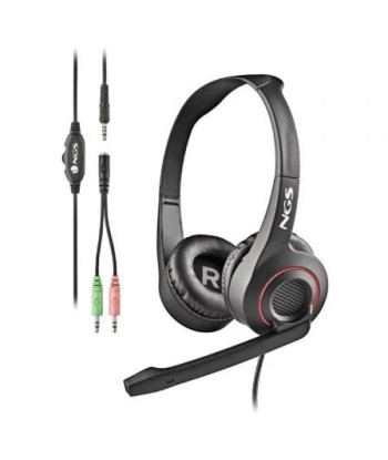 Auriculares NGS MSX 10 Pro con Micrófono Jack 3.5 + Adaptador - 1