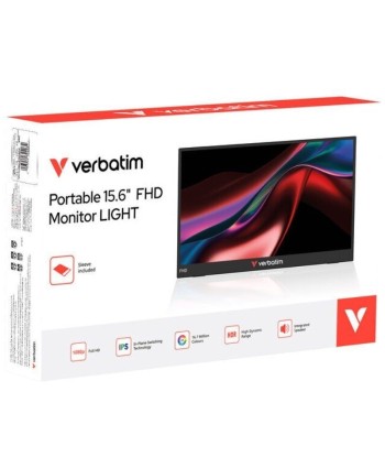 Monitor Portátil VERBATIM Non-Touch Light 15.6" - 5