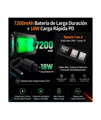 Tablet AGM PAD P3 Compact Rugerizado 4G - 6