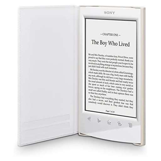 Funda eBook SONY PRS-T1/T2 (sin luz) BLANCO