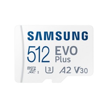 Micro SD Card SAMSUNG 512GB EVO+ 130Mbs