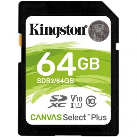 Tarjeta Kingston 64GB SDX Canvas Select