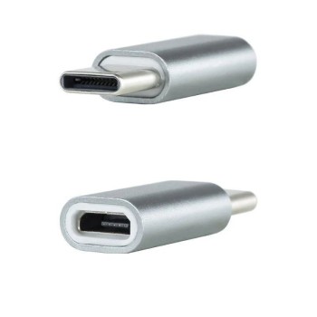 Adaptador USB Tipo-C Macho - Micro USB Hembra