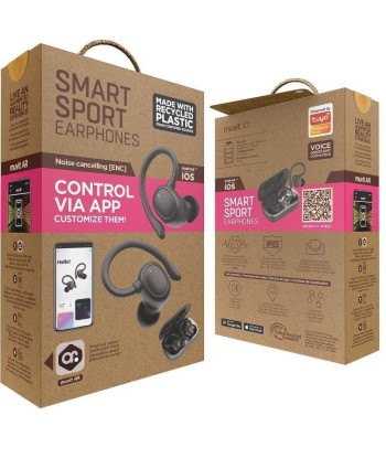 Auriculares Deportivos Bluetooth Muvit iO Smart True Wireless Sport
