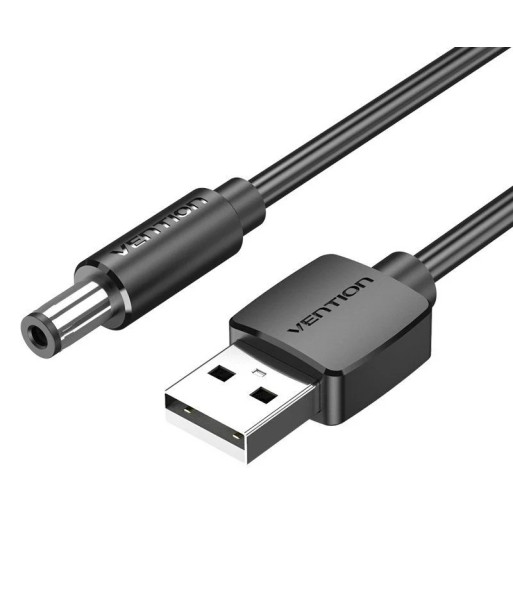Cable Alimentación Vention USB-A Macho - DC 5.5mm Macho