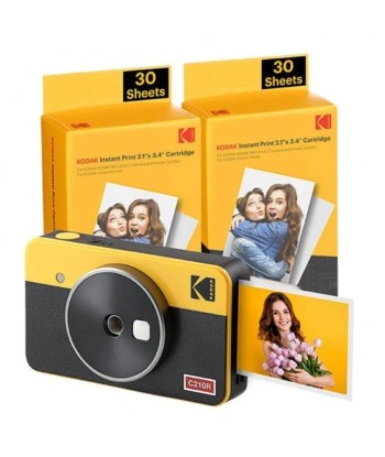 Cámara Digital Instantánea Kodak Mini Shot 2 Retro