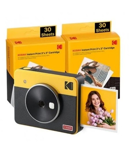 Cámara Digital Instantánea Kodak Mini Shot 3 Retro