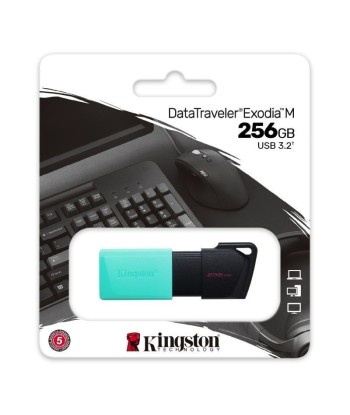 Pendrive Kingston 256GB DataTraveler Exodia M USB 3.2