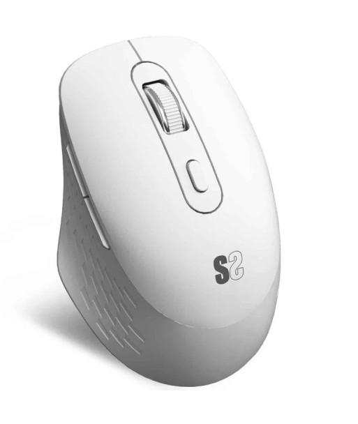 Subblim Ratón Ergonómico Inalámbrico por Bluetooth/ 2.4GHz Curve Ergo Dual Battery